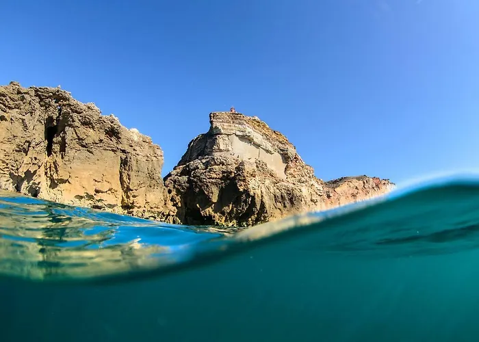 With Garden And Barbecue Nazaré